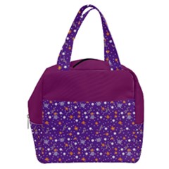 Pattern Seamless Floral Leaf Boxy Hand Bag by flowerland