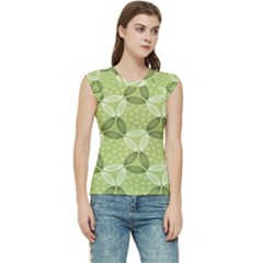 Pattern Green Women s Raglan Cap Sleeve Tee by designsbymallika