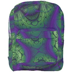 Abstract Fractal Art Pattern Full Print Backpack by Ravend