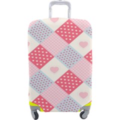 Cute-kawaii-patches-seamless-pattern Luggage Cover (large) by Pakemis