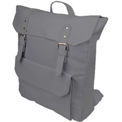 Color Grey Buckle Up Backpack by Kultjers