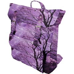 Violet Nature Buckle Up Backpack by Sparkle
