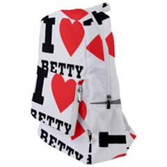 I Love Betty Travelers  Backpack by ilovewhateva