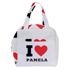I Love Pamela Boxy Hand Bag by ilovewhateva