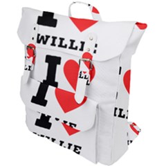 I Love Willie Buckle Up Backpack by ilovewhateva