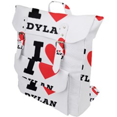 I Love Dylan  Buckle Up Backpack by ilovewhateva