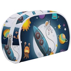 Spaceship-astronaut-space Make Up Case (large) by Salman4z