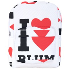 I Love Plum Full Print Backpack by ilovewhateva