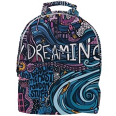 Graffiti Art Psychedelic Art Graphic Design Modern Art Mini Full Print Backpack by 99art