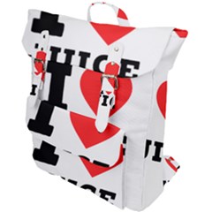 I Love Juice Buckle Up Backpack by ilovewhateva
