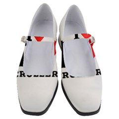 I Love Cruller Women s Mary Jane Shoes by ilovewhateva