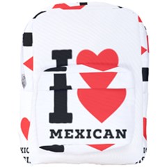 I Love Mexican Cuisine Full Print Backpack by ilovewhateva