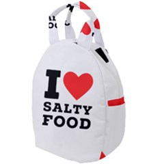 I Love Salty Food Travel Backpack by ilovewhateva