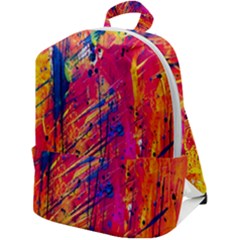 Various Colors Zip Up Backpack by artworkshop