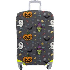 Halloween Pattern Bat Luggage Cover (large) by Bangk1t