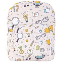 Quiz Backgrounds Ans Seamless Full Print Backpack by Grandong