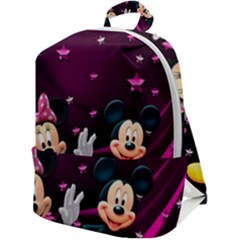 Cartoons, Disney, Mickey Mouse, Minnie Zip Up Backpack by nateshop