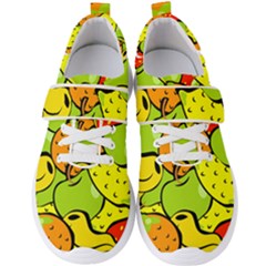 Fruit Food Wallpaper Men s Velcro Strap Shoes by Dutashop