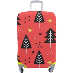 Christmas Christmas Tree Pattern Luggage Cover (large) by Amaryn4rt