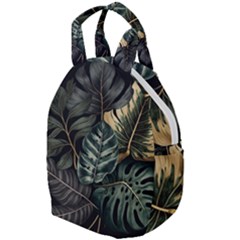 Tropical Leaves Foliage Monstera Nature Home Travel Backpack by Pakjumat
