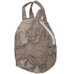 Old Vintage Classic Map Of Europe Travel Backpack by Pakjumat