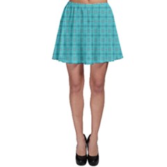 Mint Tartan Skater Skirt by CoolDesigns