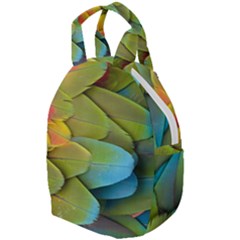 Parrot Feathers Texture Feathers Backgrounds Travel Backpack by nateshop