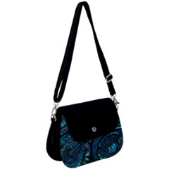 Paua Design Saddle Handbag by Bhartitaylordesigns
