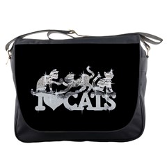 Catz Messenger Bag by artattack4all