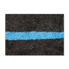 Black Blue Lawn A4 Sticker 10 Pack by hlehnerer