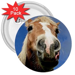Haflinger  3  Button (10 Pack) by Siebenhuehner