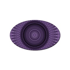 Mandala Sticker (oval) by Siebenhuehner