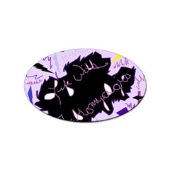 Life With Fibromyalgia Sticker 100 Pack (oval) by FunWithFibro