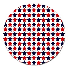 Patriot Stars Magnet 5  (round) by StuffOrSomething