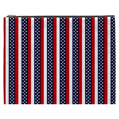 Patriot Stripes Cosmetic Bag (xxxl) by StuffOrSomething