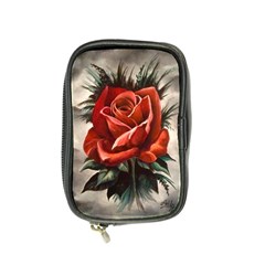 Red Rose Coin Purse by ArtByThree