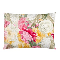 Colorful Floral Collage Pillow Cases (two Sides) by Dushan