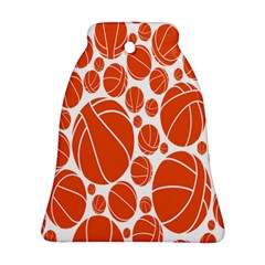 Basketball Ball Orange Sport Ornament (bell) by Alisyart