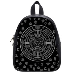 Witchcraft Symbols  School Bags (small)  by Valentinaart