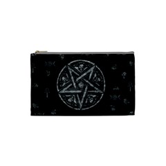 Witchcraft Symbols  Cosmetic Bag (small)  by Valentinaart