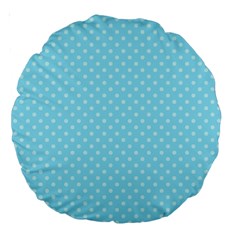 Dots Large 18  Premium Round Cushions by Valentinaart