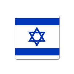 Flag Of Israel Square Magnet by abbeyz71