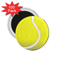 Tennis Ball Ball Sport Fitness 2 25  Magnets (100 Pack)  by Nexatart