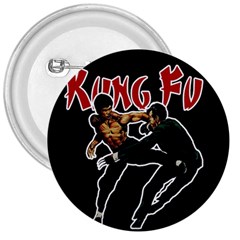 Kung Fu  3  Buttons by Valentinaart