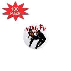 Kung Fu  1  Mini Magnets (100 Pack)  by Valentinaart
