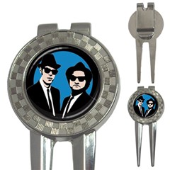 Blues Brothers  3-in-1 Golf Divots by Valentinaart