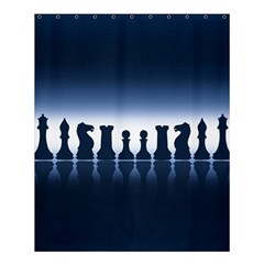 Chess Pieces Shower Curtain 60  X 72  (medium)  by Valentinaart