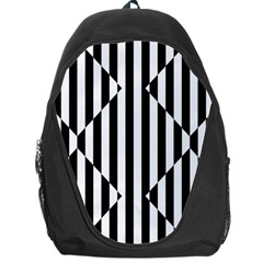 Optical Illusion Inverted Diamonds Backpack Bag by Mariart