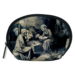 The Birth Of Christ Accessory Pouches (medium)  by Valentinaart