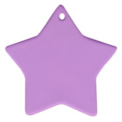 Purple Whim Ornament (star) by snowwhitegirl